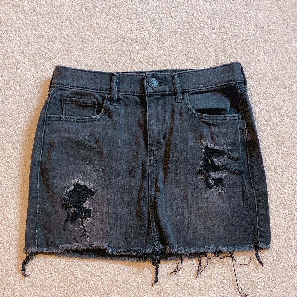 🆕 Express | Mid Rise Denim Skirt